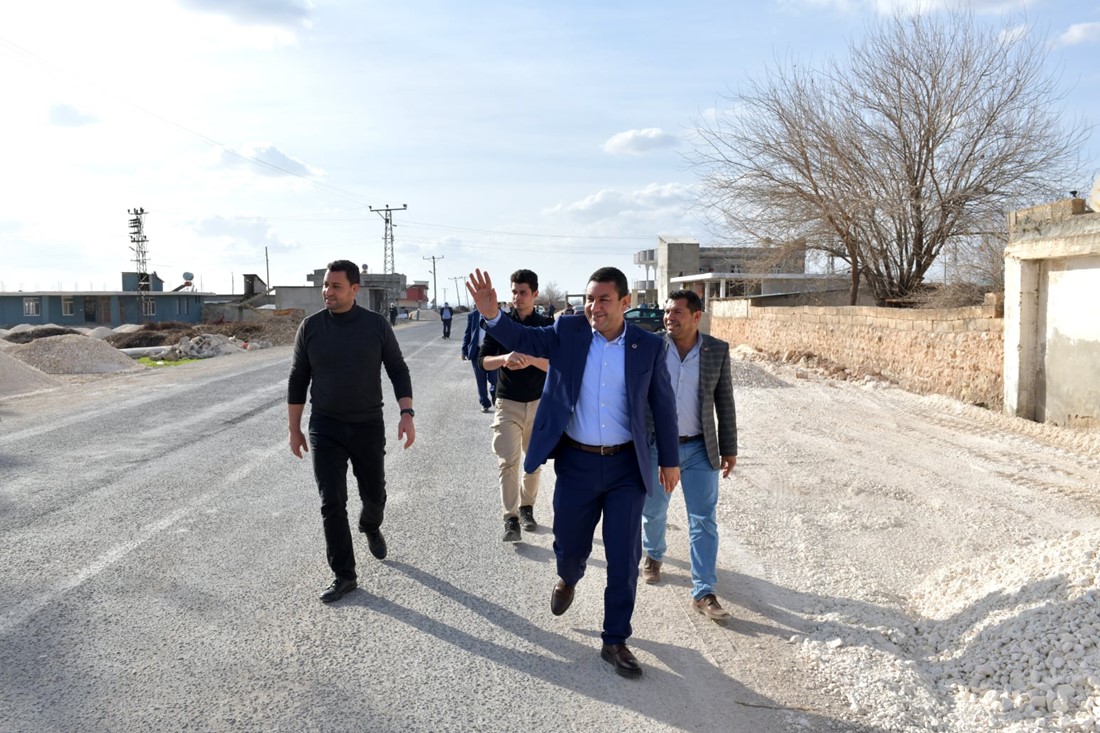BAŞKAN MAHMUT ÖZYAVUZ İLE HARRAN’DA HİZMET SEFERBERLİĞİ