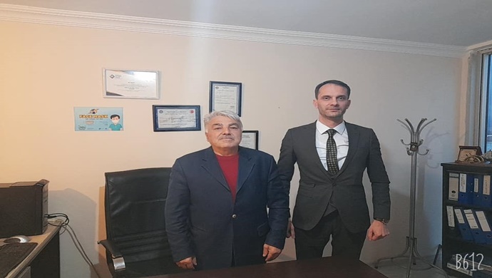 MUSTAFA SUNGUR ÜLGER `DEN MUSTAFA GAYRAN `A ZİYARET