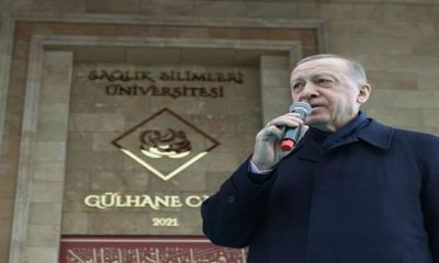 Cumhurbaşkanı Erdoğan, Sağlık Bilimleri Üniversitesi Gülhane Camii’nin açılış törenine katıldı