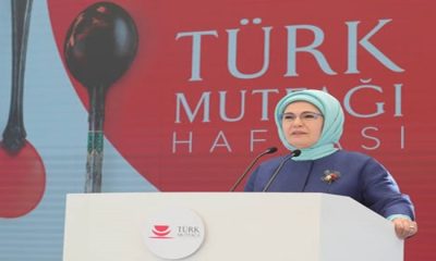 Emine Erdoğan, “Türk Mutfağı Haftası” kapsamında Balıkesir Gastronomi Festivali’ne katıldı