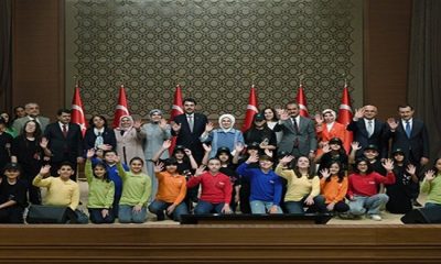 Emine Erdoğan, “Çevre Dostu 1000 Okul Projesi Ödül Töreni”ne katıld