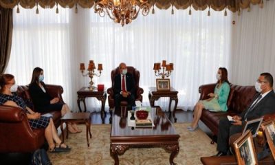 Artan Covid-19 vakaları ve kıyı kirliliği, Cumhurbaşkanı Tatar’ın çağrısıyla gerçekleşen toplantıda masaya yatırıldı