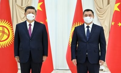 Президент Садыр Жапаров встретился с Председателем Китая Си Цзиньпинем