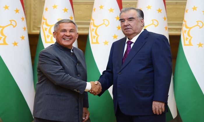 Tataristan Cumhuriyeti Lideri Rustam Minnikhanov ile görüşme